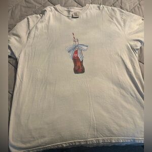 Comfort Colors Vintage Coca-Cola with Bow Shirt size XXL